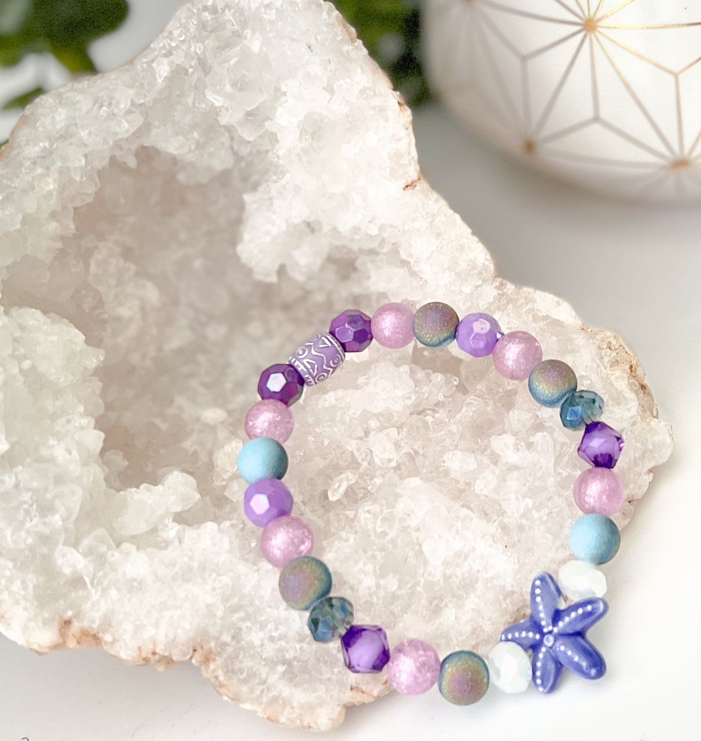 Purple Mermaid Bracelet