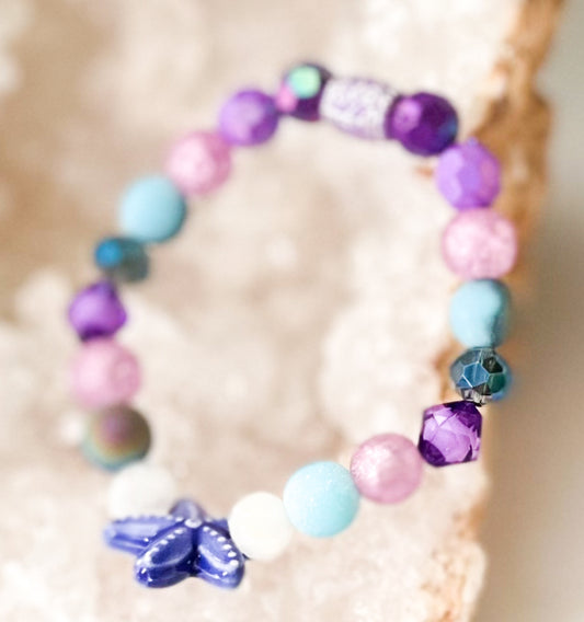 Purple Mermaid Bracelet